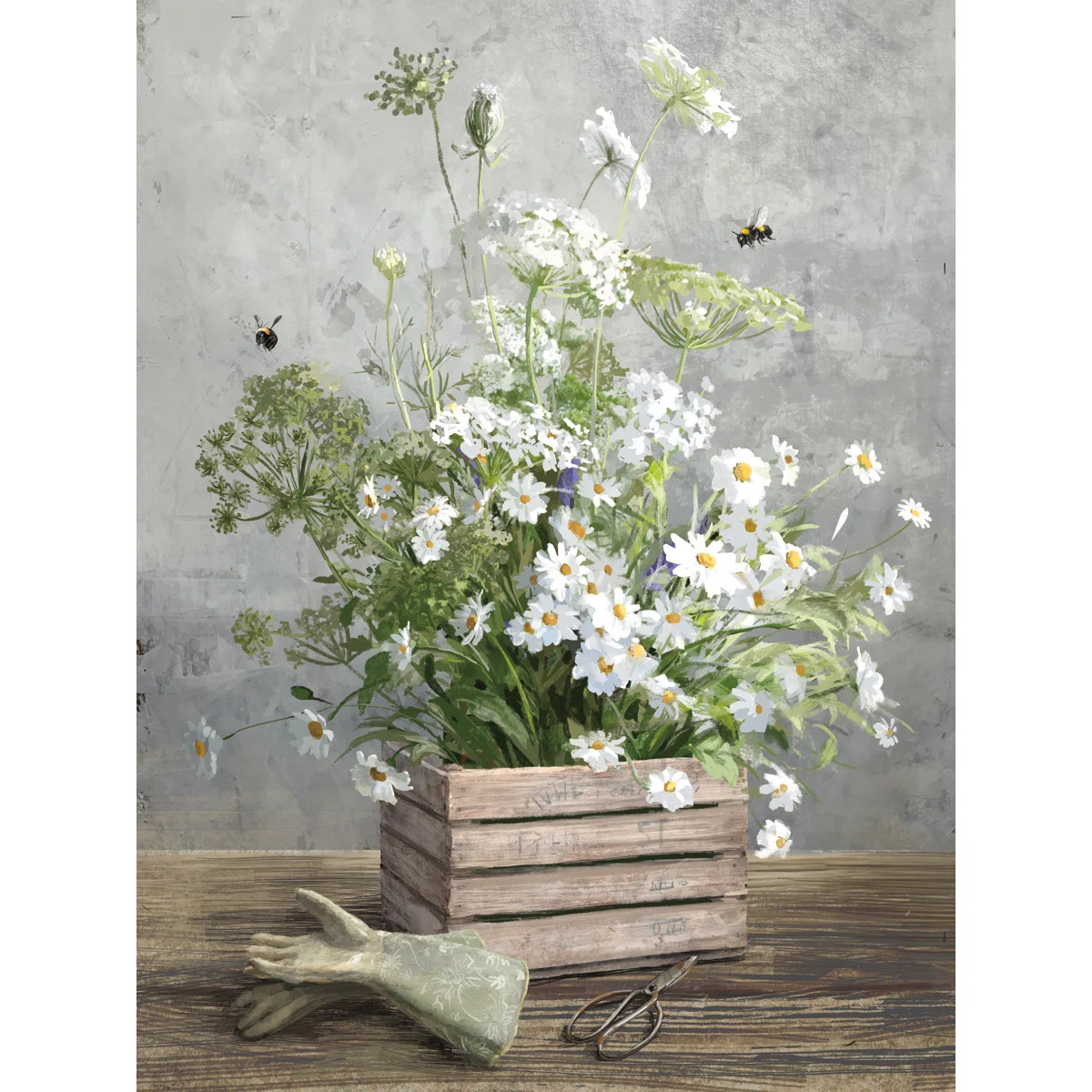 Lexia " Cottage Gardening IV " by Danhui Nai | Wayfair North America