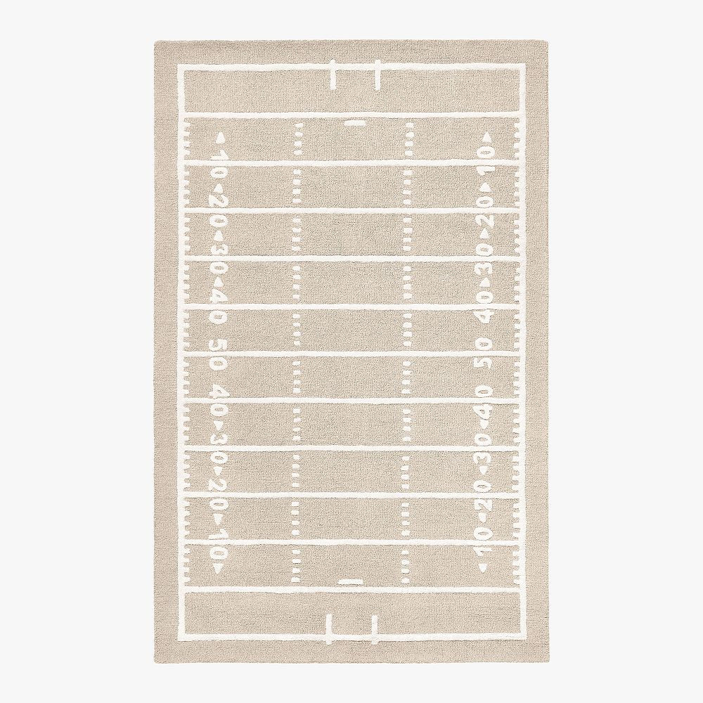 Touchdown Wool Rug | Pottery Barn Teen