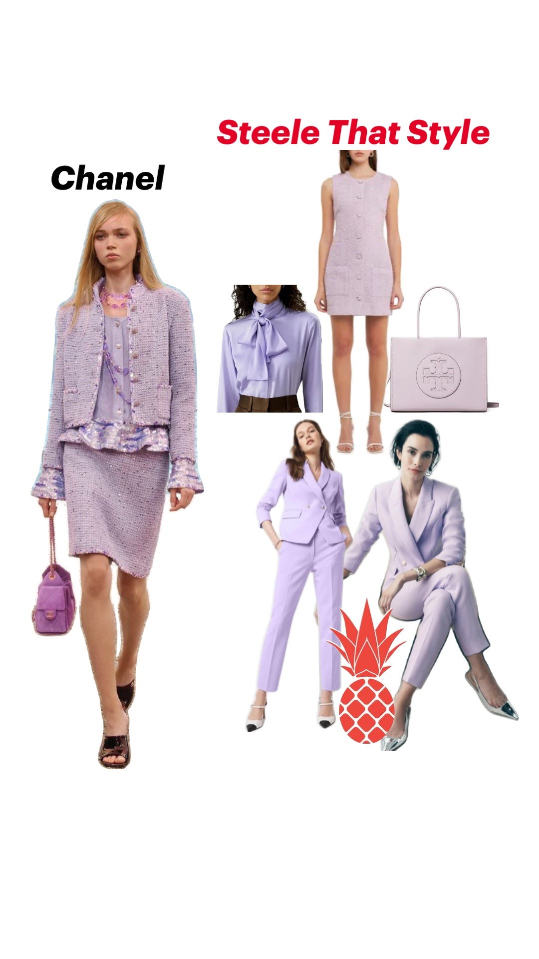 Work Style inspired by Chanel! Steele That Lavender Style!
