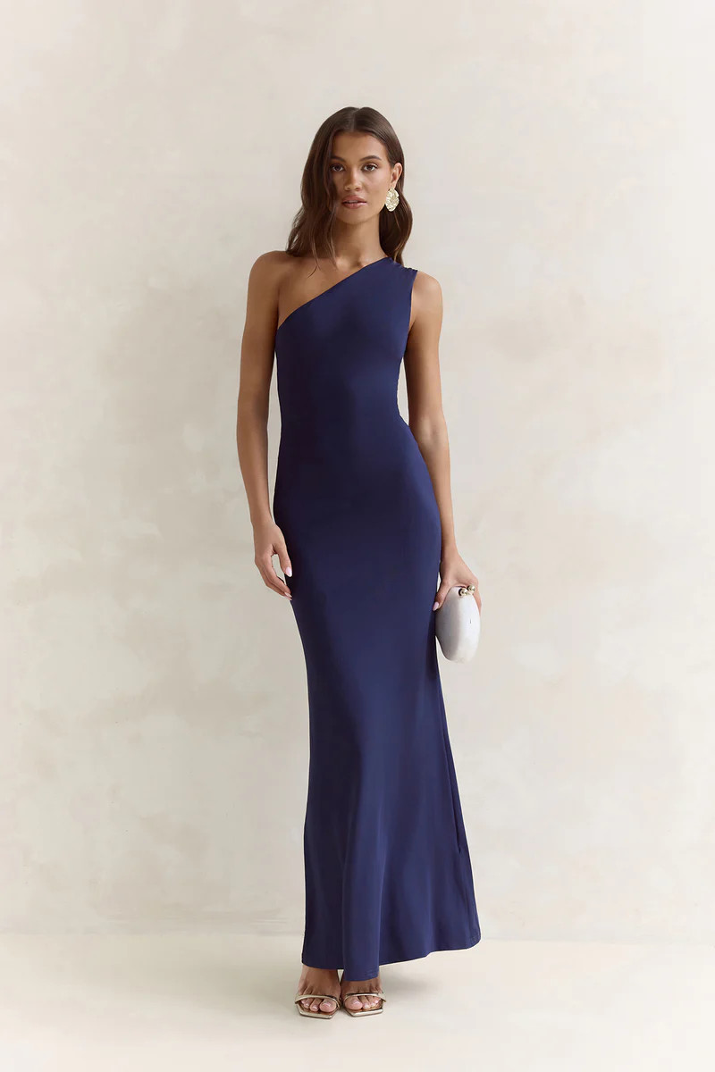Lovely Mood Maxi Dress Navy | Fortunate One
