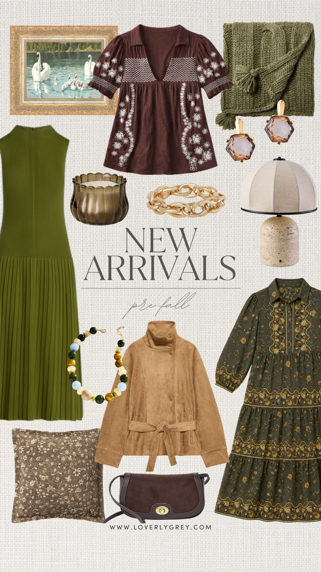 How good is this olive and brown color palette! I love the neutrals and the added textures for a homey and elevated look for your home and closet!

Loverly grey, new arrivals fall finds, fashion finds women transitional, early fall decor, affordable home decor autumn, walmart fashion finds, target home fashion inspo 

 #LTKxWalmart #LTKSeasonal #LTKHome