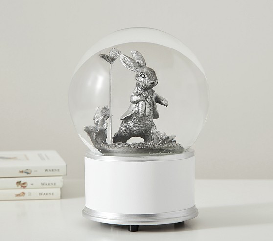 Peter Rabbit™ Musical Snow Globe | Pottery Barn Kids