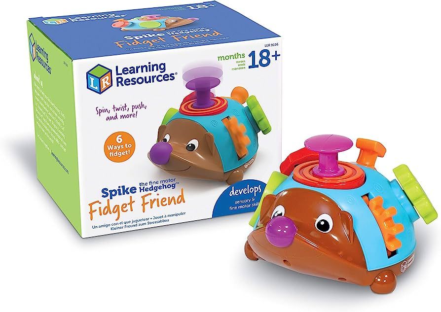 Learning Resources Spike the Fine Motor Hedgehog Fidget Friend -Ages 18+ months Fine Motor and Se... | Amazon (US)