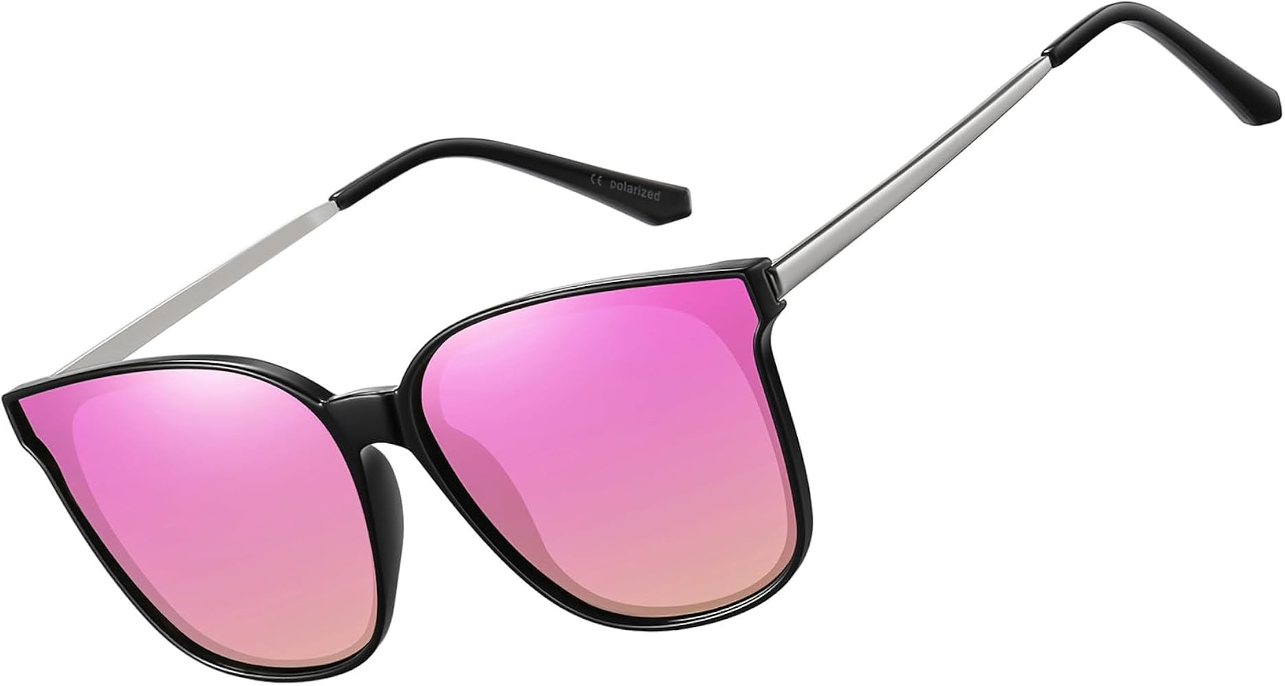 HAOLOTA Retro Sunglasses Womens Polarzied, Oversized Cat Eye Glasses Designer Vintage Sunglasses ... | Amazon (US)