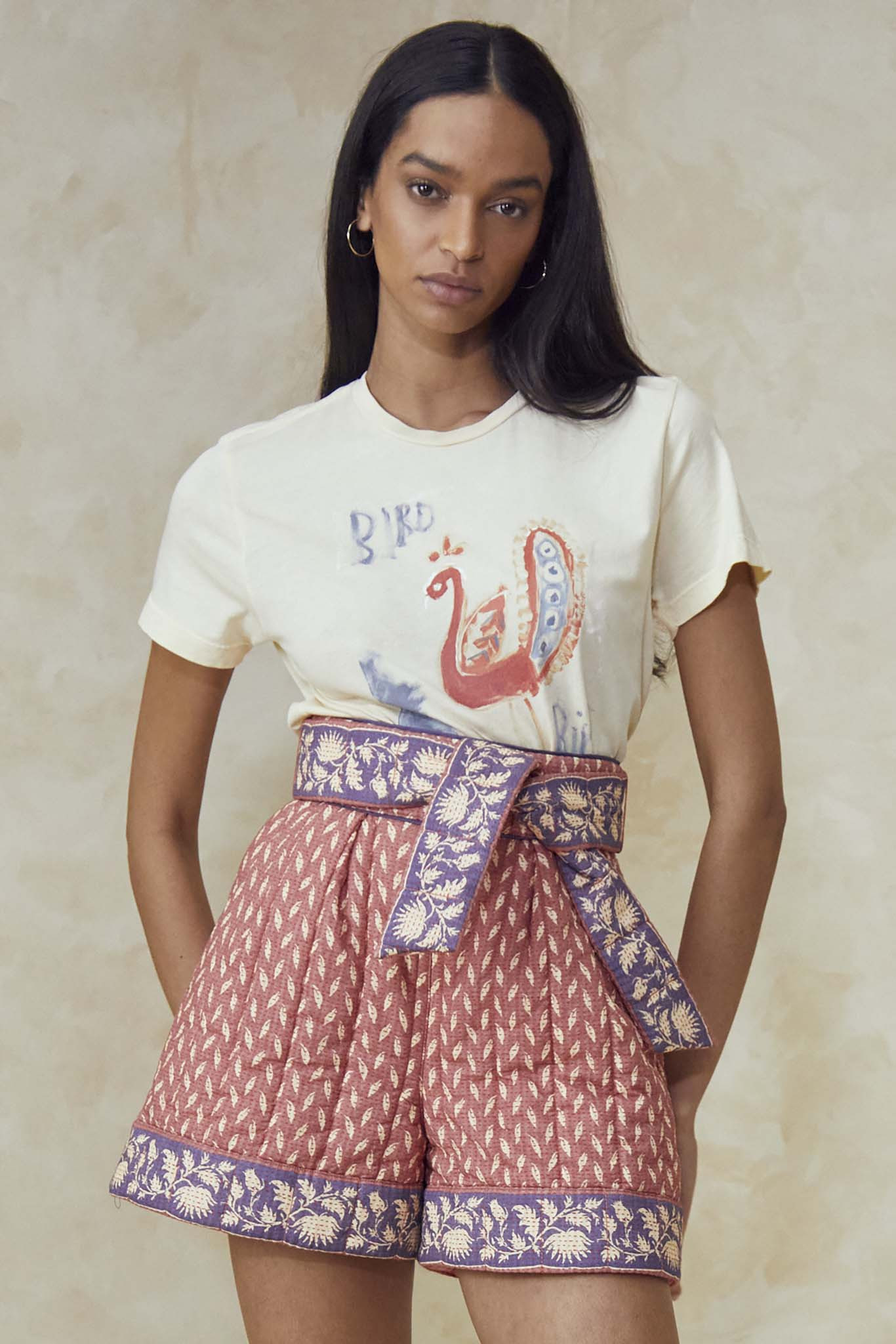 Edith Short | Quilted Shorts | Hunter Bell | Hunter Bell