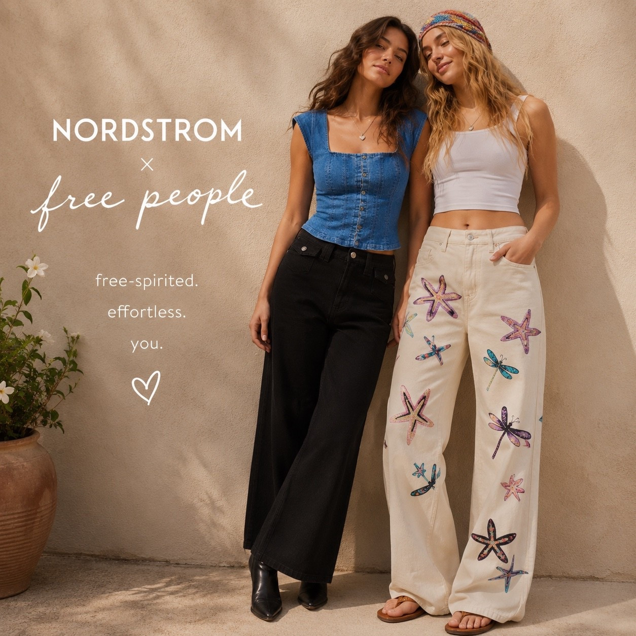 Free People style, Nordstrom new arrivals, boho fashion trends, summer capsule wardrobe, relaxed denim outfits, wide leg jeans outfit ideas, floral maxi dress inspiration, trendy Pinterest outfits, effortless California style, cool toned denim looks, vacation ready outfits, feminine casual fashion, chic everyday outfits, minimalist boho aesthetic, coastal summer fashion, soft girl outfit inspo, elevated basics women, trendy Gen Z clothing, statement pants outfit, embroidered denim trend, free people summer collection, stylish resort wear, casual luxe outfit ideas, airy neutral outfits, modern feminine style, cute brunch outfits, artsy fashion aesthetic, wearable runway trends, Instagram outfit inspiration, fashion influencer looks, Nordstrom style finds, trendy women’s clothing, viral fashion pieces, easy summer dressing, fashion girl essentials, dreamy boho outfits, laid back glam style, playful prints fashion, effortless model off duty looks, luxury inspired affordable fashion

#LTKootd #LTKgrwm #LTKdayinmylife