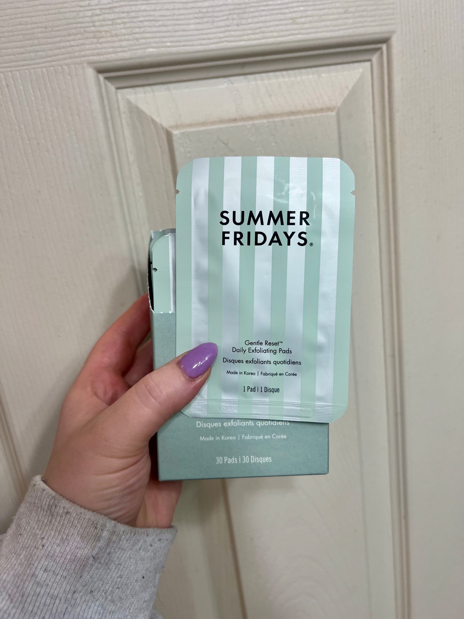 These exfoliating pads have been a game changer. I use 1-2x per weeks and can see a huge difference @Summer Fridays 

#LTKgrwm #LTKselfcare #LTKBeauty
