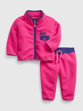 Baby Arctic Fleece Mockneck Outfit Set | Gap (US)