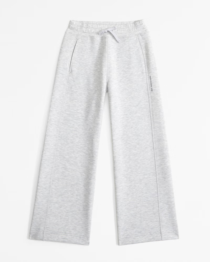 ypb neoknit wide leg sweatpants | Abercrombie & Fitch (US)