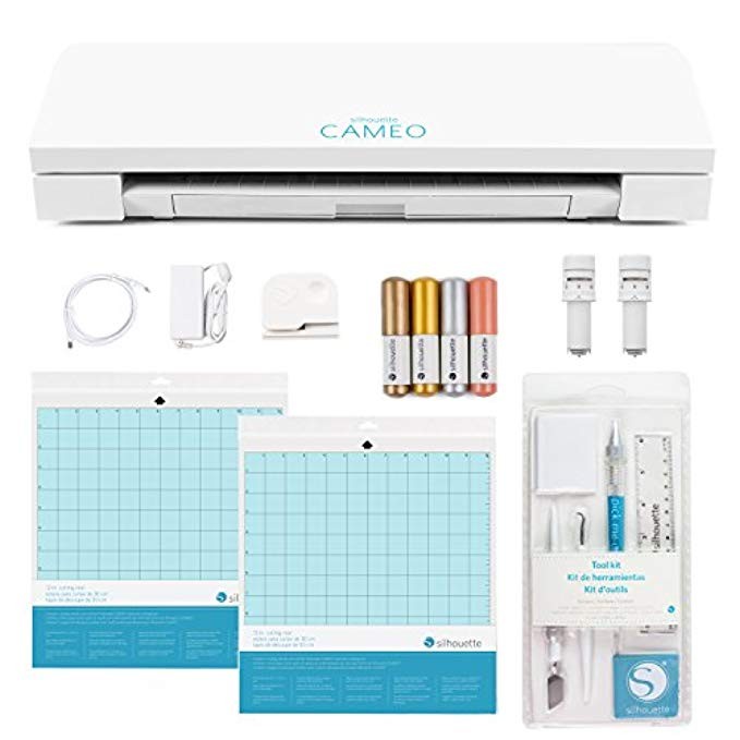 Silhouette CAMEO 3 Wireless Cutting Machine - Ultimate Starter Bundle | Amazon (US)