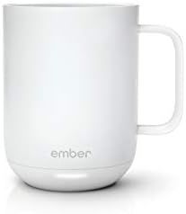 Ember Temperature Control Smart Mug, 10 Ounce, 1-hr Battery Life, White - App Controlled Heated C... | Amazon (US)