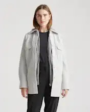 100% Merino Wool Shirt Jacket | Quince