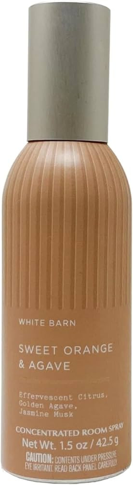 White Barn Collection Concentrated Room Spray by White Barn/Bath + Body Works (Sweet Orange & Aga... | Amazon (US)