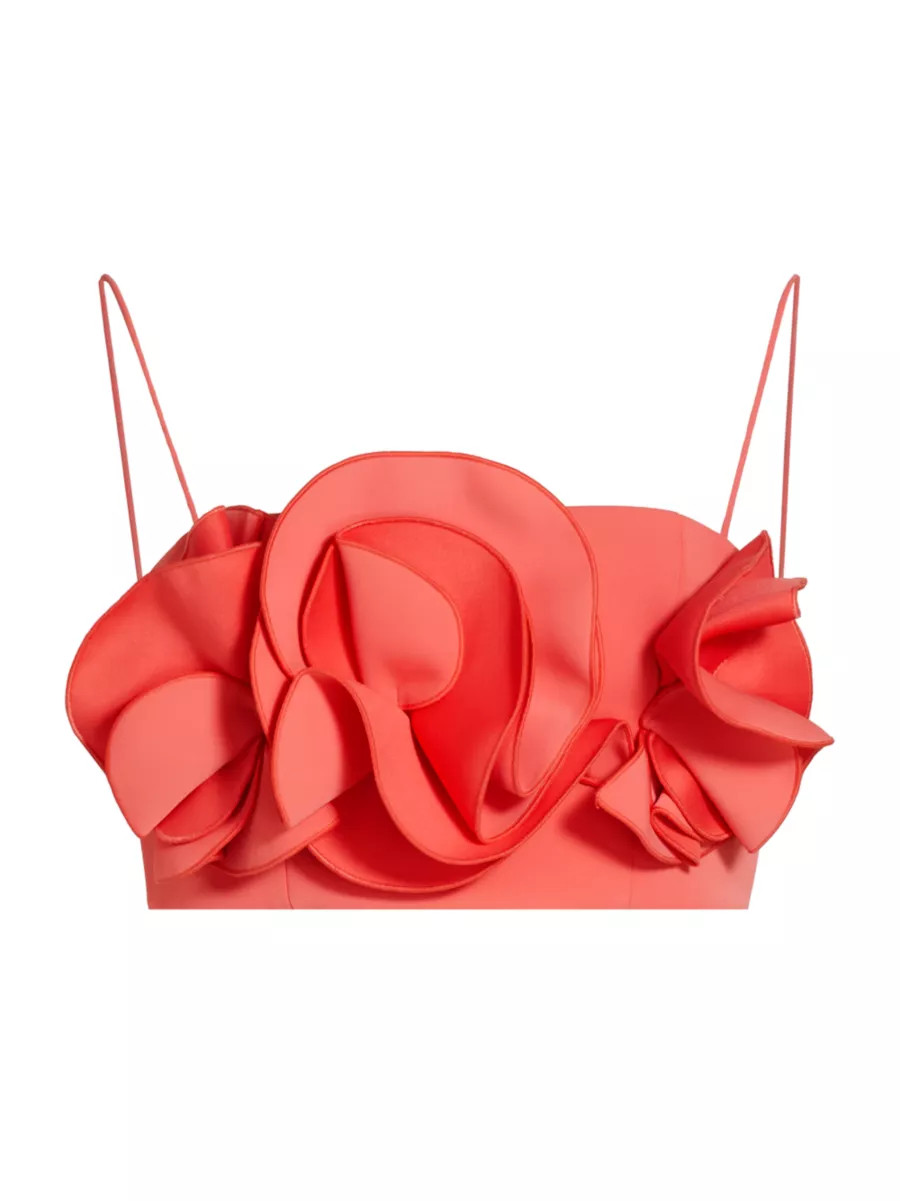 Underwood Frilled Bandeau Crop Top | Saks Fifth Avenue
