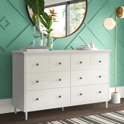 Mercury Row® Lafever 6 Drawer Double Dresser | Wayfair North America