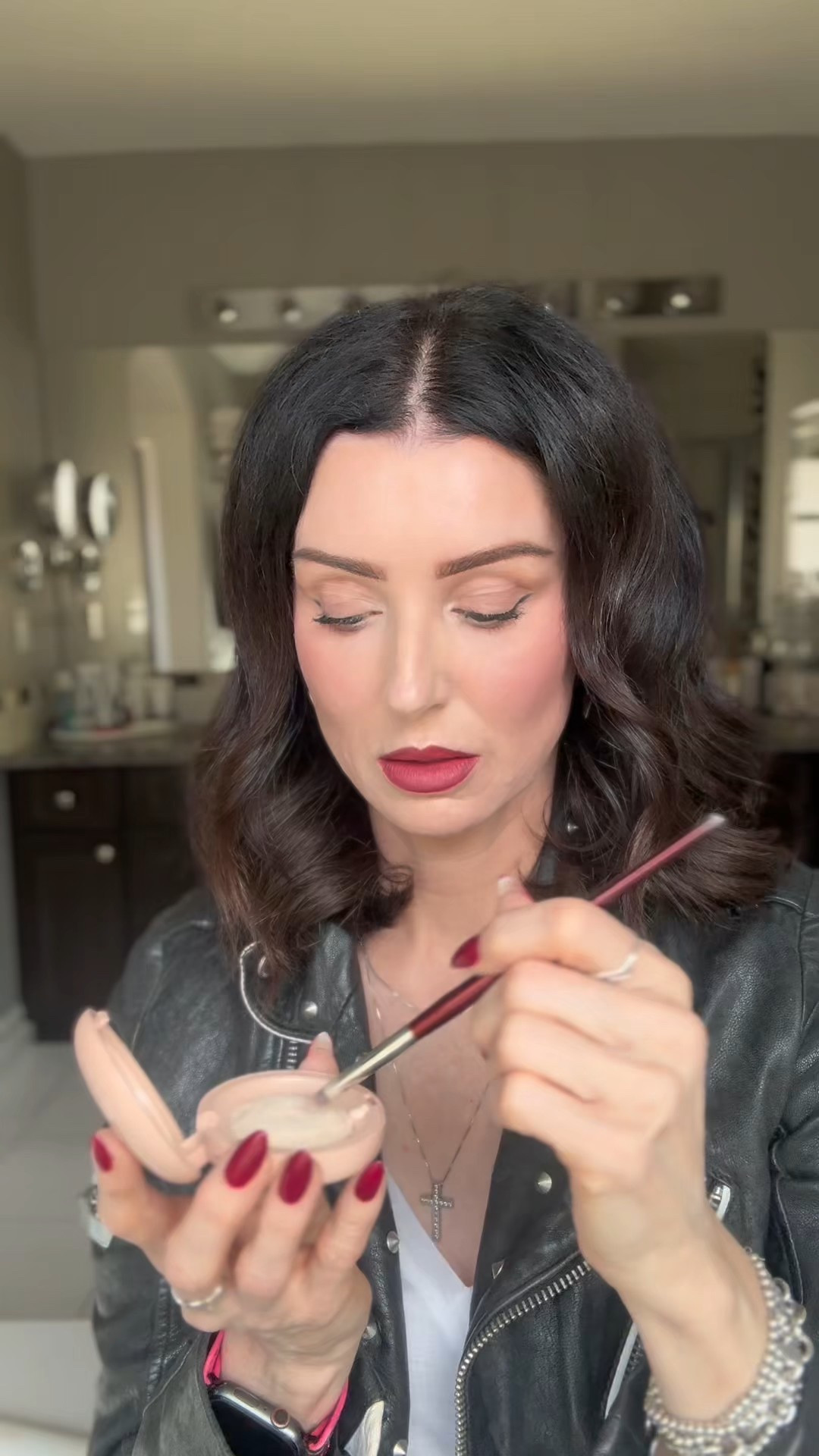 Because it’s that subtle glow ✨
The little finishing touches make a big difference! I love adding a brighter shade to the inner corner to open things up. Sometimes it’s matte and sometimes it’s shimmer. This @rarebeauty shimmer has been my go-to for years… she’s delicate though - so don’t drop her! 

And this brush is a must 🫶


Hit the follow button for all things makeup, fashion and beauty over 40! Xo 

#makeuptips

#LTKBeauty #LTKOver40