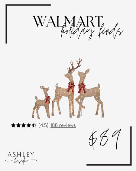 Just grabbed this set of glitter deer for myself! So cute and a great price. Can’t wait to put them out! 

Christmas / holiday finds / outdoor / holiday decor/ light up / home decorr



#LTKfindsunder100 #LTKHoliday #LTKSeasonal
