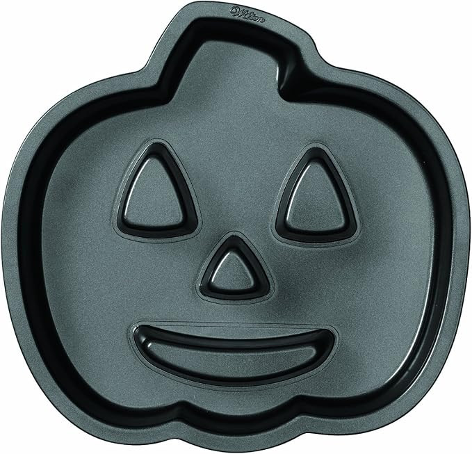Wilton Halloween Jack-O-Lantern Fluted Cake Pan | Amazon (US)