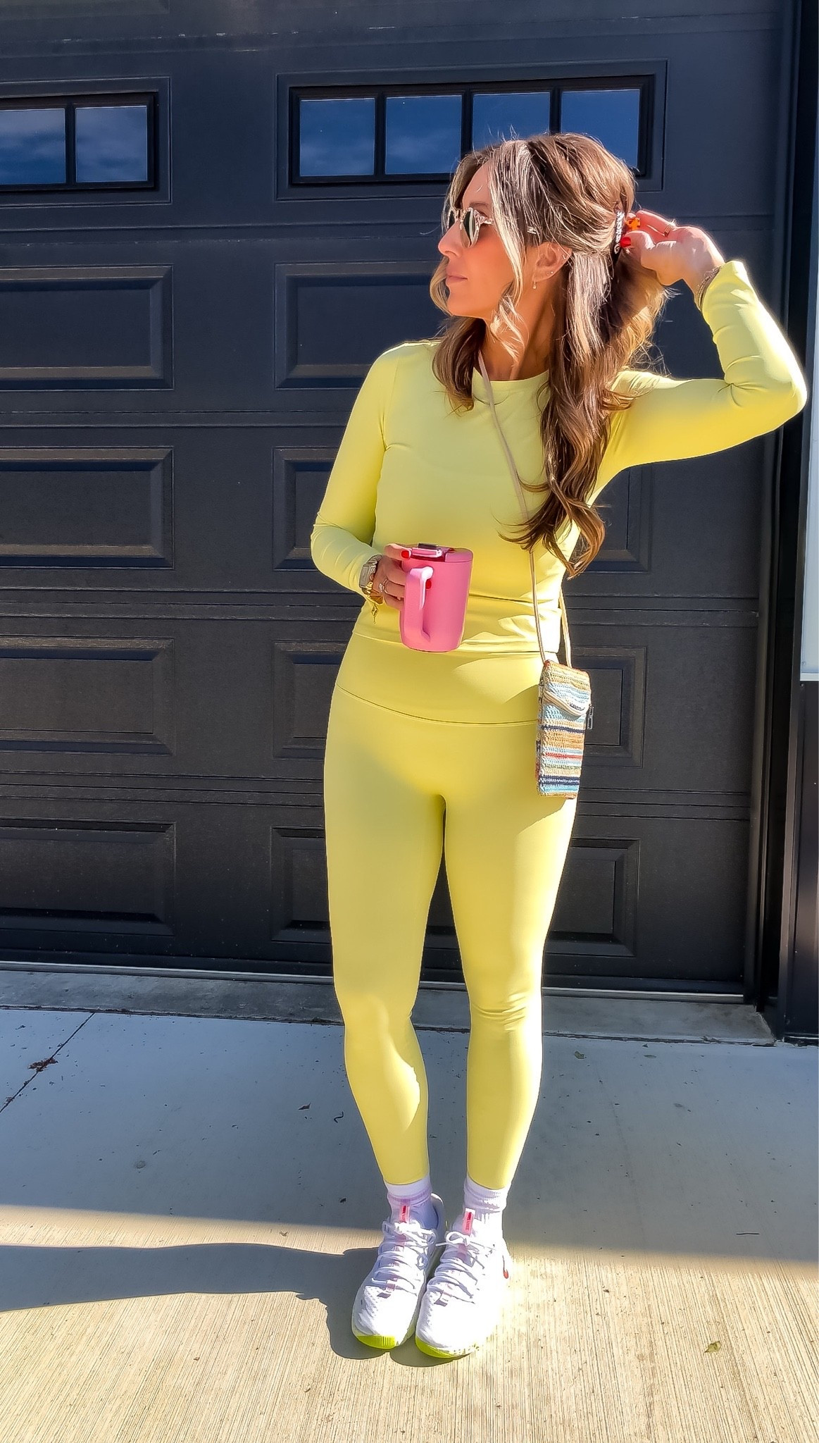 This Amazon activewear set is such a good find. The color is so fun for spring and the fit feels way more expensive than the price point. Perfect for walks, errands, travel days, or just looking put together while staying comfy

Amazon activewear, workout set, matching activewear set, affordable activewear, Amazon fashion finds, athleisure outfit, sporty chic style, everyday activewear, spring activewear, leggings set, long sleeve workout top, casual athletic outfit, themominstyle

#LTKootd #LTKOver40 #LTKActive