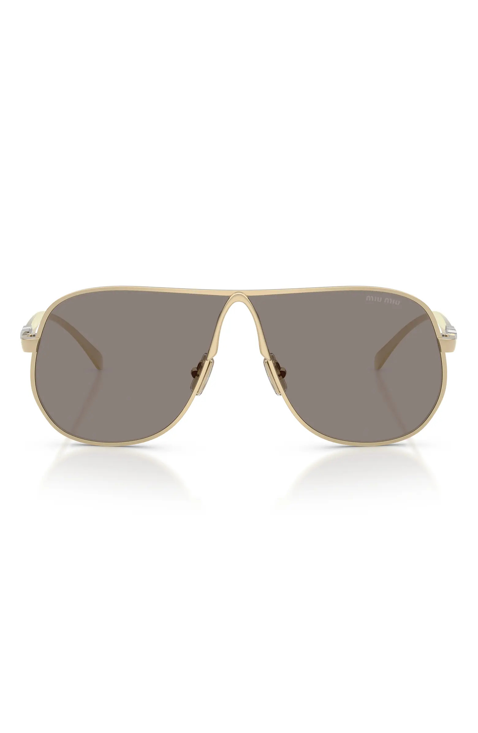 66mm Oversize Pilot Sunglasses | Nordstrom