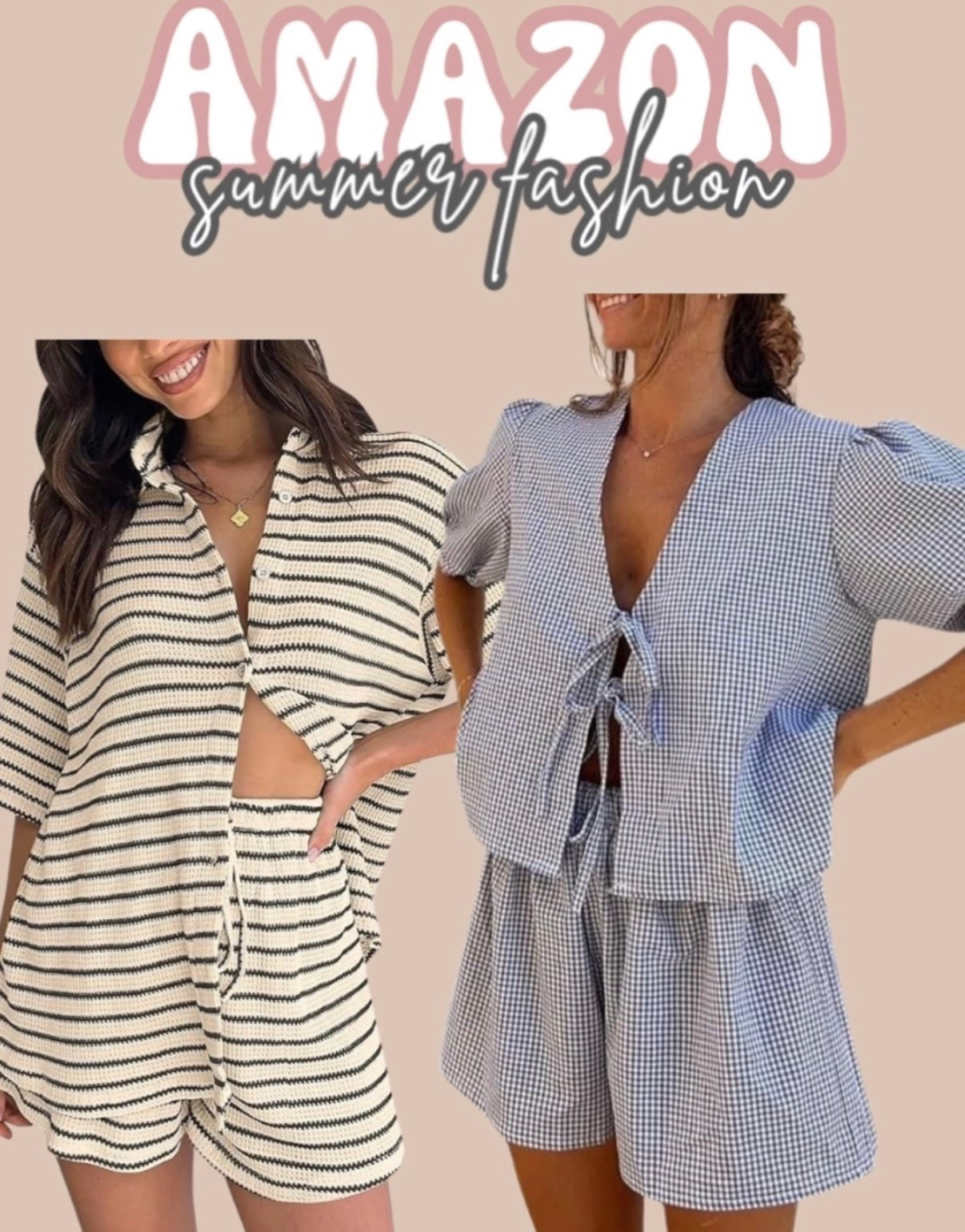Amazon summer fashion
Travel outfits, summer outfits, vacation outfits beach, spring outfits 2026, resort wear, resort outfits from amazon, swim cover up, summer matching set, casual outfits for the summer, casual outfits for the spring, Amazon fashion, oversized sunglasses, neutral tops, halter tank top, sandals, beach, pool, beach outfits, ootd, vacation, vacation wear, cruise outfits, cream
#vacationwear #amazon #amazonfinds #traveloutfits #vacationoutfitsbeach

#LTKootd #LTKTravel #LTKSeasonal