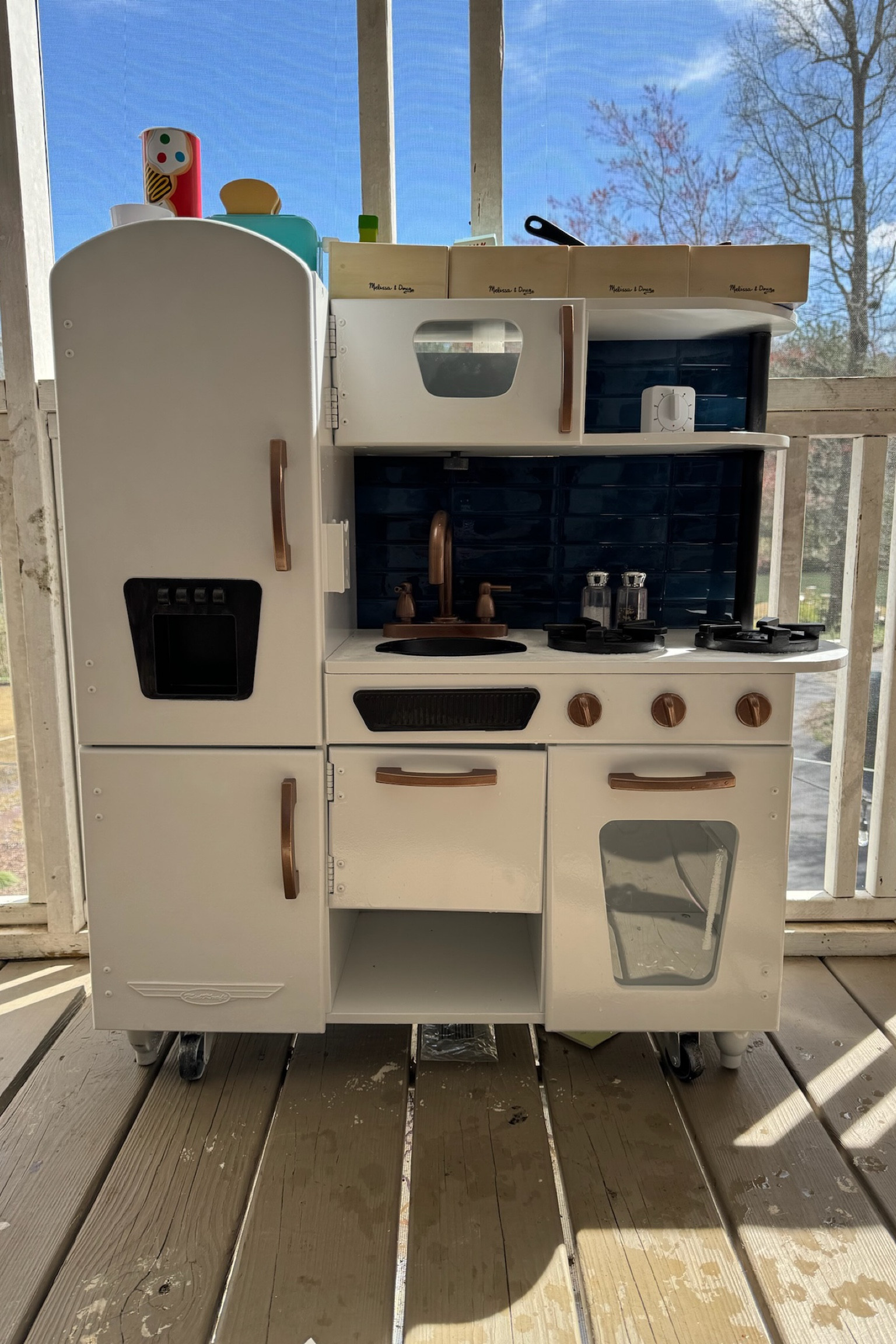 Play kitchen refresh! I took an old, passed down kid toy kitchen and updated it a little to make it like new!

It didn’t take much time once I finally decided to do it…and I’m so glad I did! View the full blog on www.livingononepercent.com
Upcycle, recycle, play kitchen upgrade

#LTKfamily #LTKhome #LTKkids