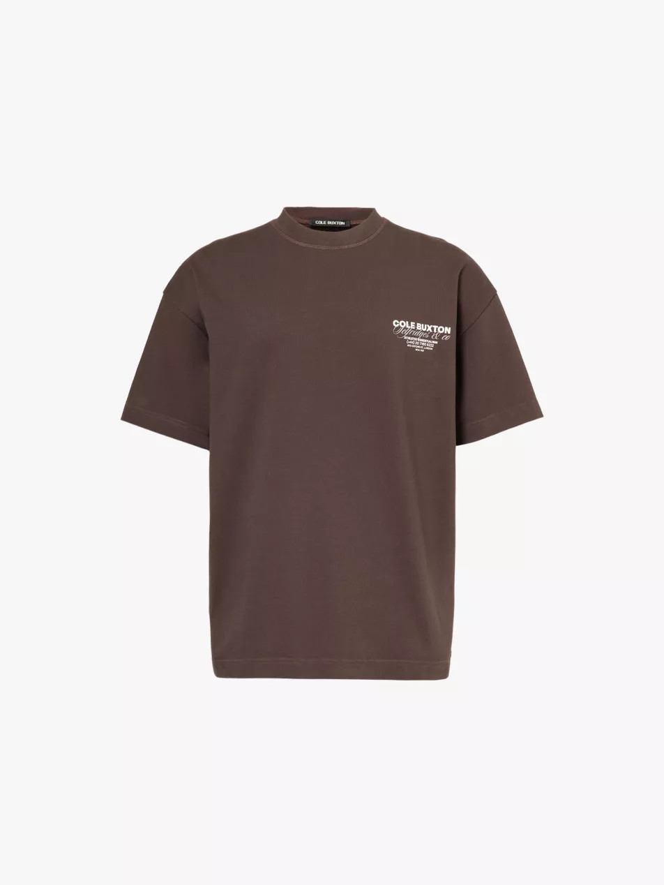Cole Buxton x Selfridges crewneck cotton-jersey T-shirt | Selfridges