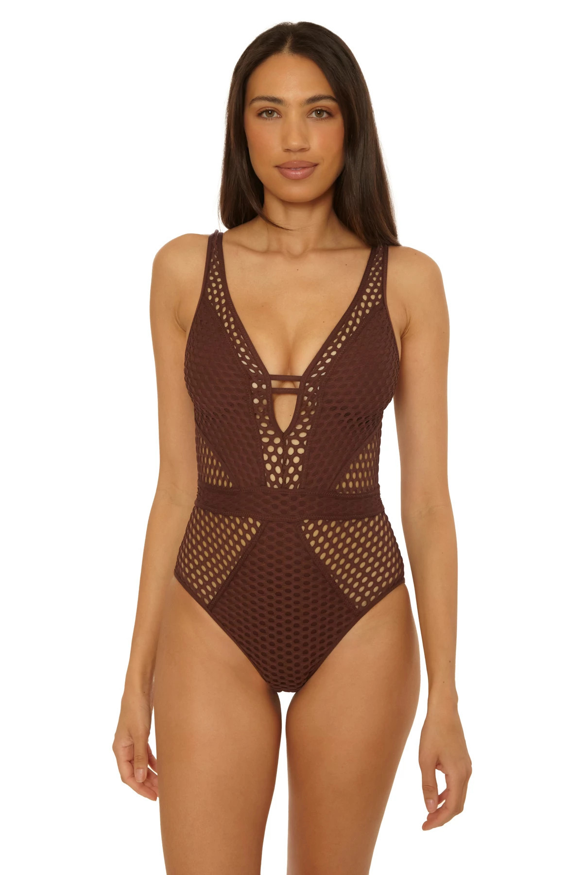Show & Tell Plunge One Piece Swimsuit | Everything But Water