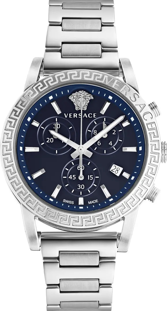 Versace Sport Tech Chronograph Bracelet Watch, 40mm | Nordstrom | Nordstrom