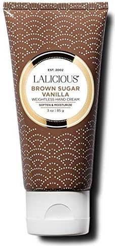 Brown Sugar Vanilla Weightless Hand Cream - Natural Hand & Cuticle Lotion with Mango Butter & Milk T | Amazon (US)