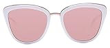 Crusheyes Amour Women's Sunglasses, Gloss White + Rose Gold | Amazon (US)