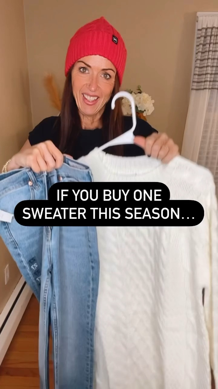 ✨Amazon Must Have Cozy Sweater✨ I love the fit of this perfectly oversized sweater, I’m pairing it with my favorite Levis straight leg jeans. It's so incredibly soft and cozy and It comes in in many colors. On sale today! Wearing the size S- you don’t need to size up for an oversized fit!

#amazonfashion #founditonamazon #casualoutfit #falloutfit #fallstyle #fashionove40 fashionover50

What to wear | how to style | oversized sweatshirt | casual outfit idea | fall outfit idea | amazon fall fashion | amazon finds | amazon must haves | cozy style | cozy outfit | comfy outfit | mom outfit | thanksgiving outfit | winter sweater | fishermans sweater | oversized sweater

#LTKstyletip #LTKVideo #LTKover40
