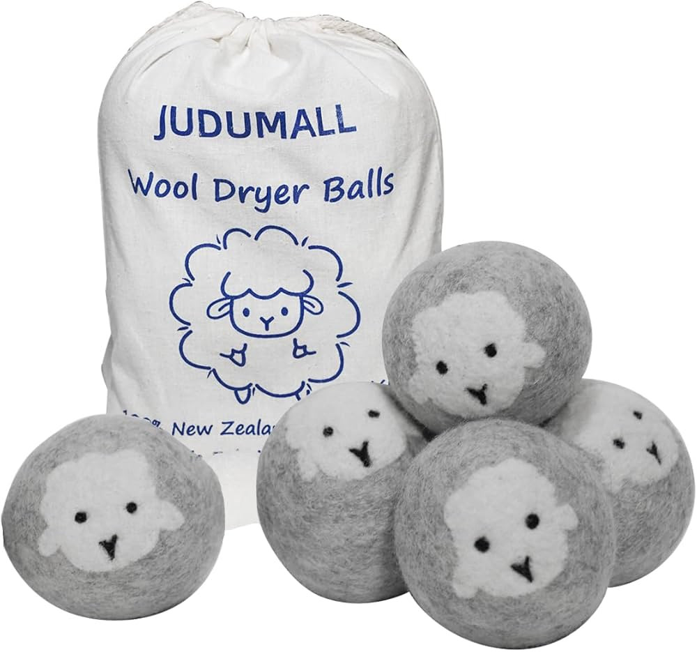 Wool Dryer Balls Handmade 6 Pack XL,organic wool dryer balls laundry reusable 1000 Loads,100% Nat... | Amazon (US)