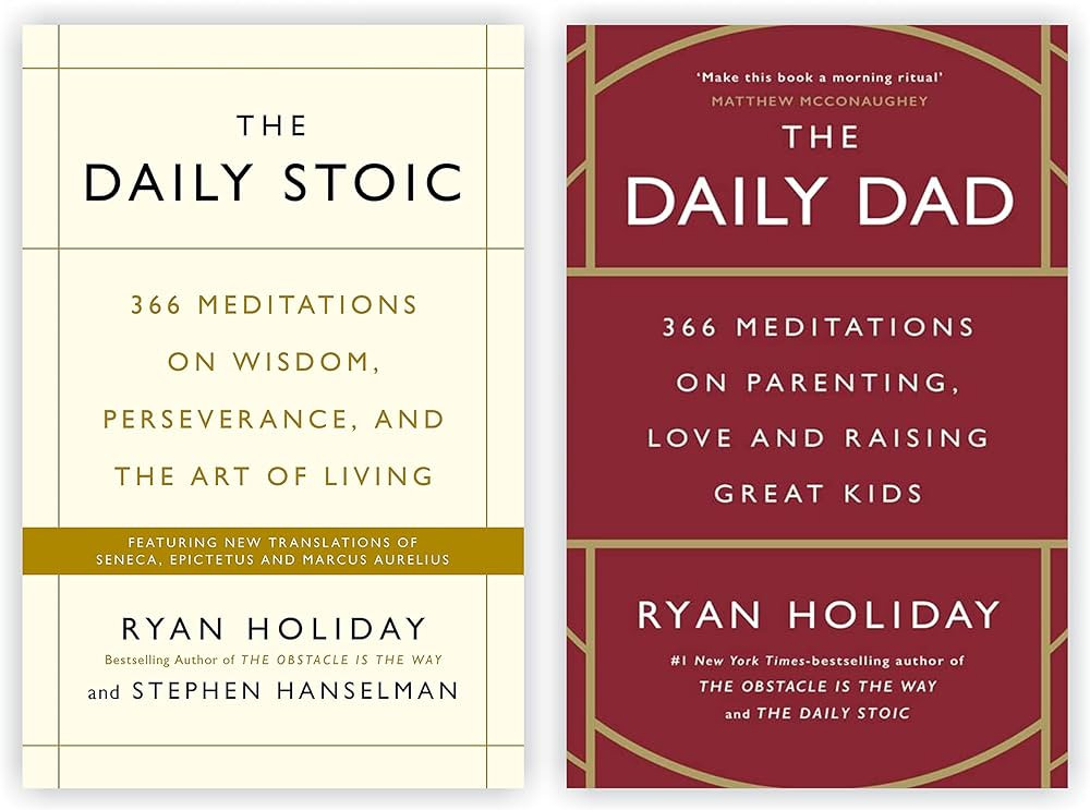 By Ryan Holiday 2 Book collection set: The Daily Stoic:366 Meditations on Wisdom,Perseverance and... | Amazon (US)