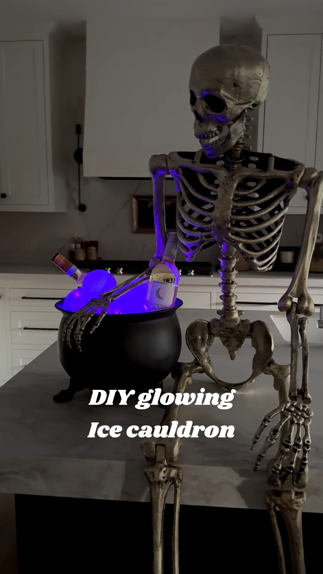 The cutest way to keep your beverages cold this Halloween season. This fun DIY is super easy and sure to be a favorite at any Halloween party! Bonus… You can use your cauldron to hand out your Halloween candy to all your trick-or-treaters.
#Halloween #HalloweenParty #DIYHalloween #Cauldron #Trick-or-treat #HalloweenPartyIdeas #Party #Wine 

#LTKHome #LTKSeasonal #LTKHalloween