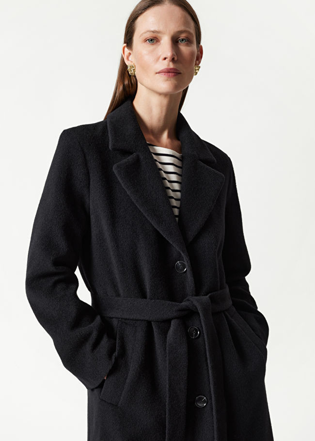 Single-Breasted Belted Coat | & Other Stories - US
