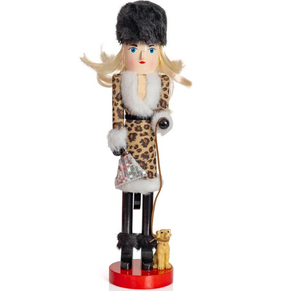Shopping Lady Christmas Nutcracker | Wayfair North America