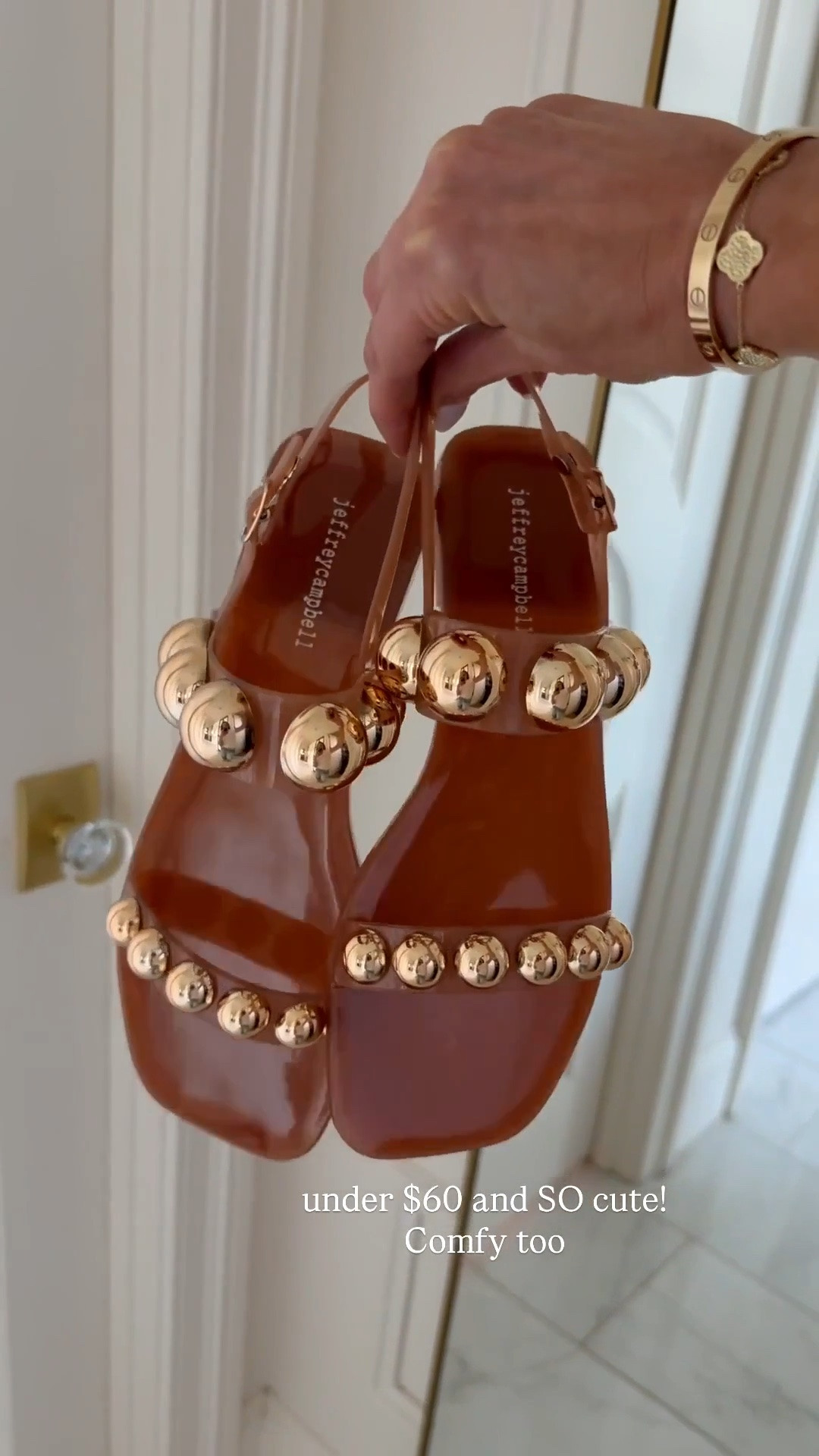 These fun jelly sandals are BACK IN STOCK! They fit true to size.

#LTKsummer