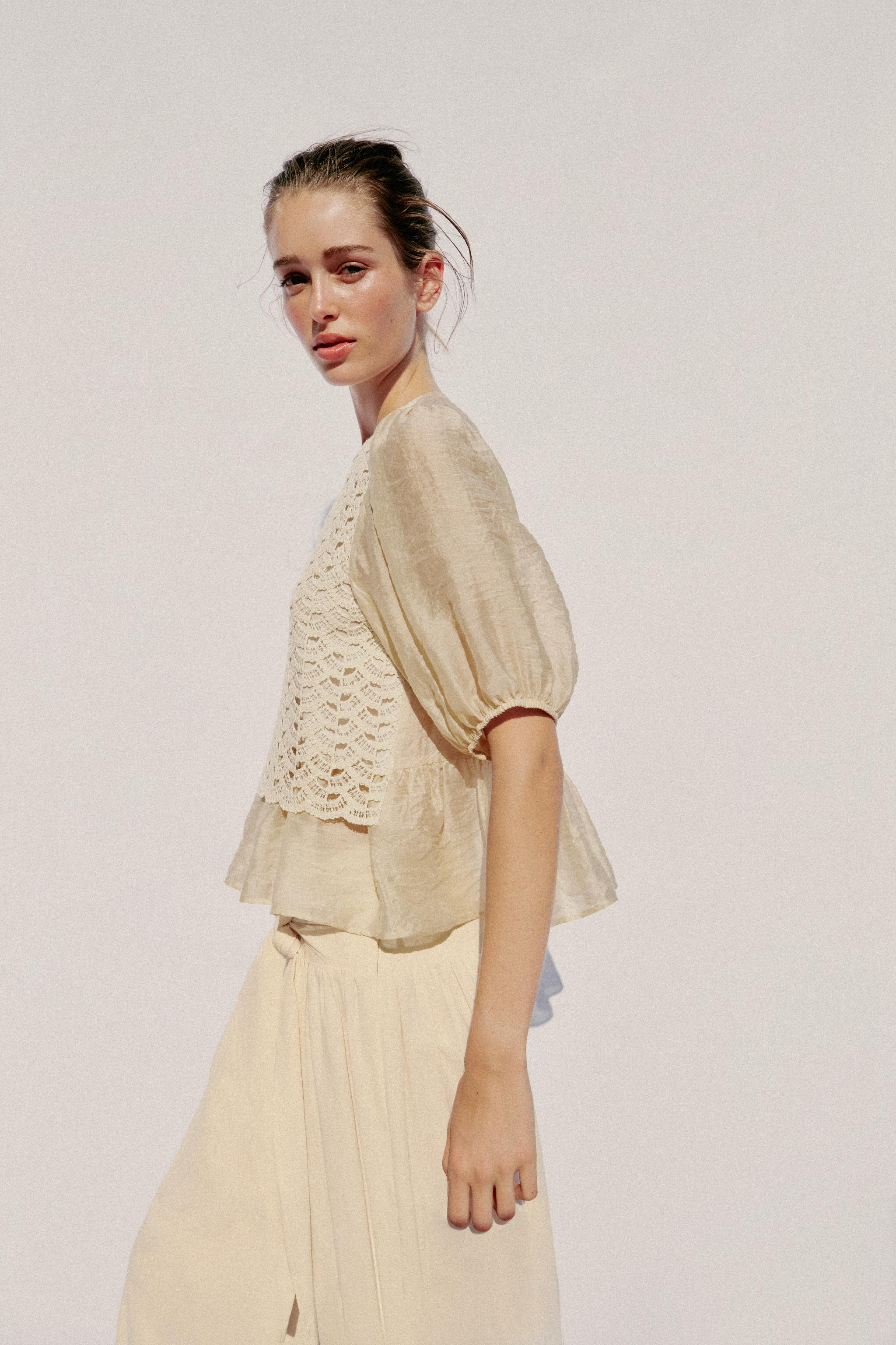 TIED BALLOON PANTS | Zara US
