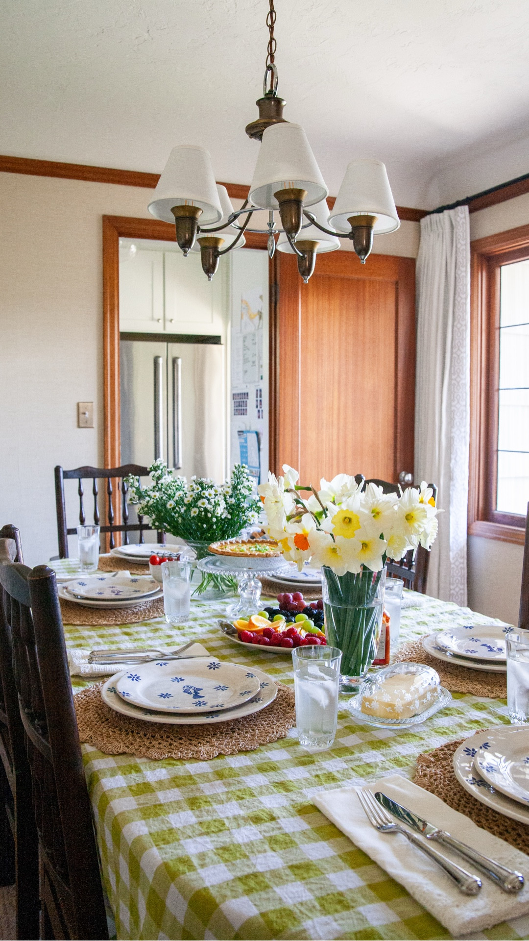 Hosting beautiful parties inside and outside is one of my life goals but it’s taken me a few decades to build the muscle. Turns out all you need is some beautiful table setting options, colorful fresh food, and children to bring the joyful energy ✨. 

I’m loving these fun fish plates and this cheerful green linen ruffled tablecloth, and beautiful embroidered napkins, from @greenrow. Also paired with their chargers and butter dish, plus some vintage pieces from my collection. @greenrow’s products are all sustainably sourced and vintage-inspired so they combine so well with the thrifted and sentimental pieces I like to mix in too. 

We called this “fancy lunch” and the kids loved it 💕

#LTKHome #LTKfoodie #LTKSeasonal