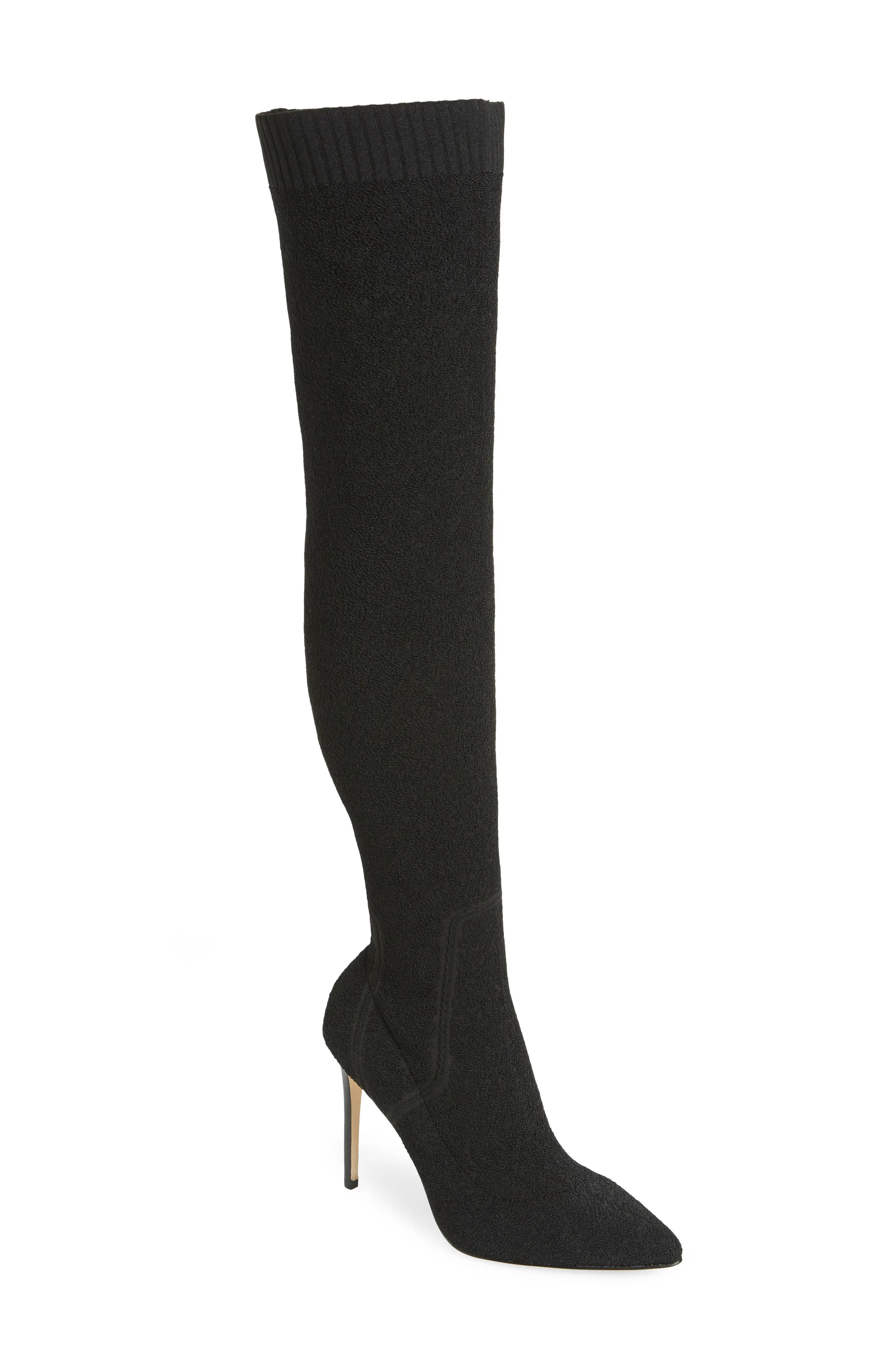 Women's Paige Jessamine Over The Knee Boot, Size 9.5 M - Black | Nordstrom