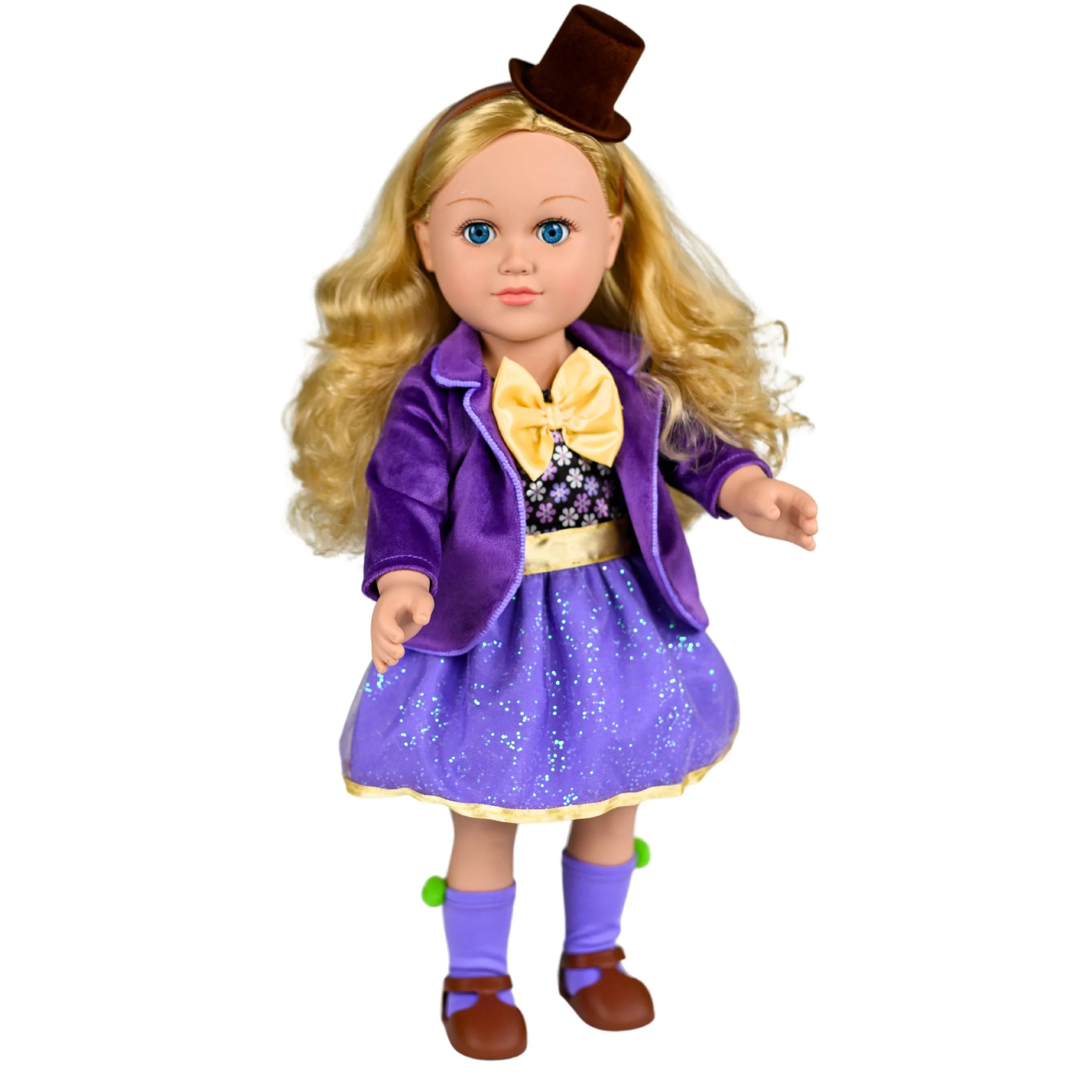 My Life As Willy Wonka Posable 18-inch Doll, Medium Blonde Hair, Blue Eyes | Walmart (US)