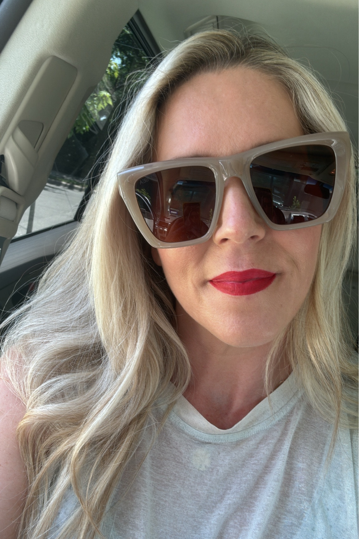 loving my new July 4th lippy my friend gave me. so smooth and perf red ❤️ 

#LTKBeauty #LTKOver40 #LTKSeasonal