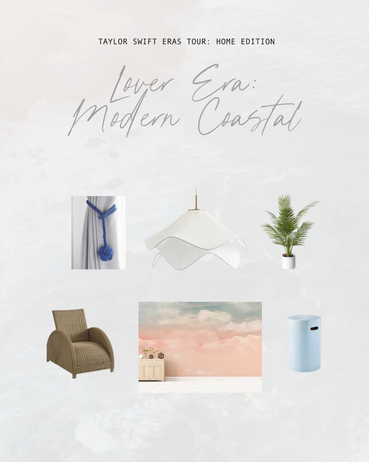Taylor Swift Eras Tour: Home Edition
💓 LOVE ERA — Modern Coastal
1/10

#LTKstyletip #LTKhome