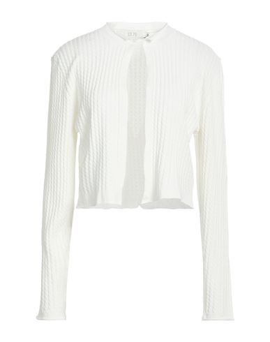19.70 Nineteen Seventy Woman Cardigan White Size M Viscose, Acrylic, Elastane | YOOX (US)