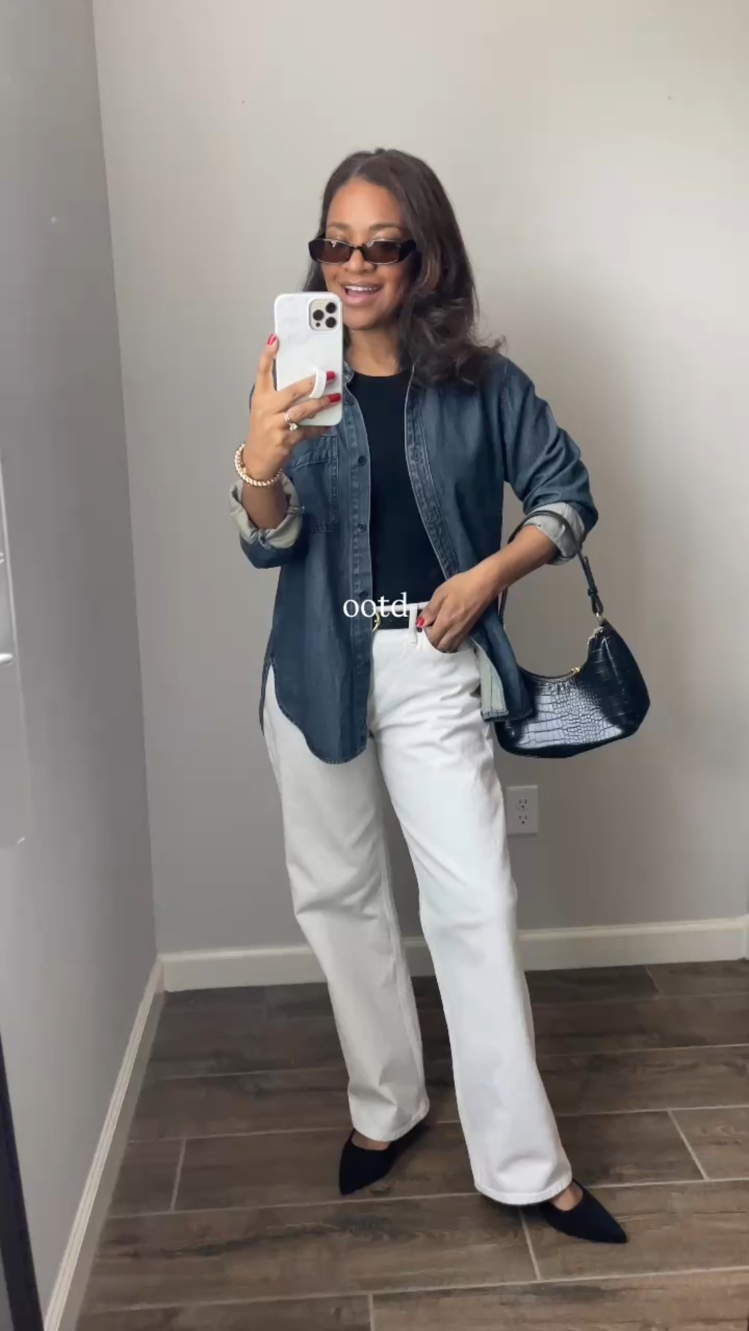 Today’s OOTD! Small in tops. Medium typically in sweaters. Pants are size small or 4, jeans are a size 27 regular 
 #ltkfindsunder50 #ltkstyletip #ltkfindsunder100

#LTKWatchNow