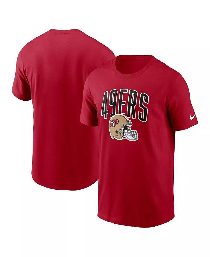 Men's Scarlet San Francisco 49ers Team Athletic T-shirt | Macy's Canada