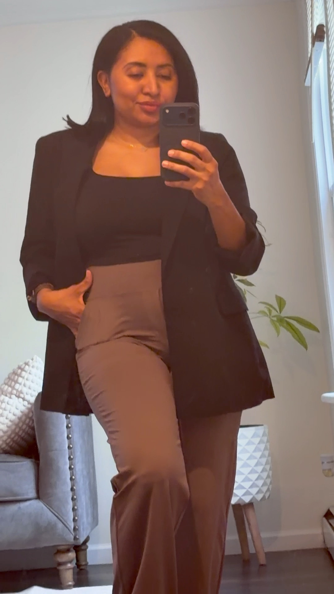 Outfit of the day! From working out to the office perfect pants.

#LTKootd #LTKfitnessgoals #LTKmomlife
