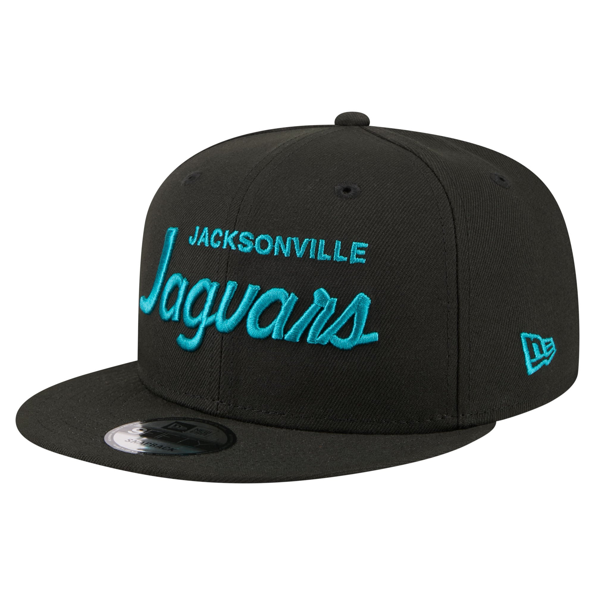 Men's Jacksonville Jaguars  New Era Black Core Team Script 9FIFTY Snapback Hat | NFL Shop
