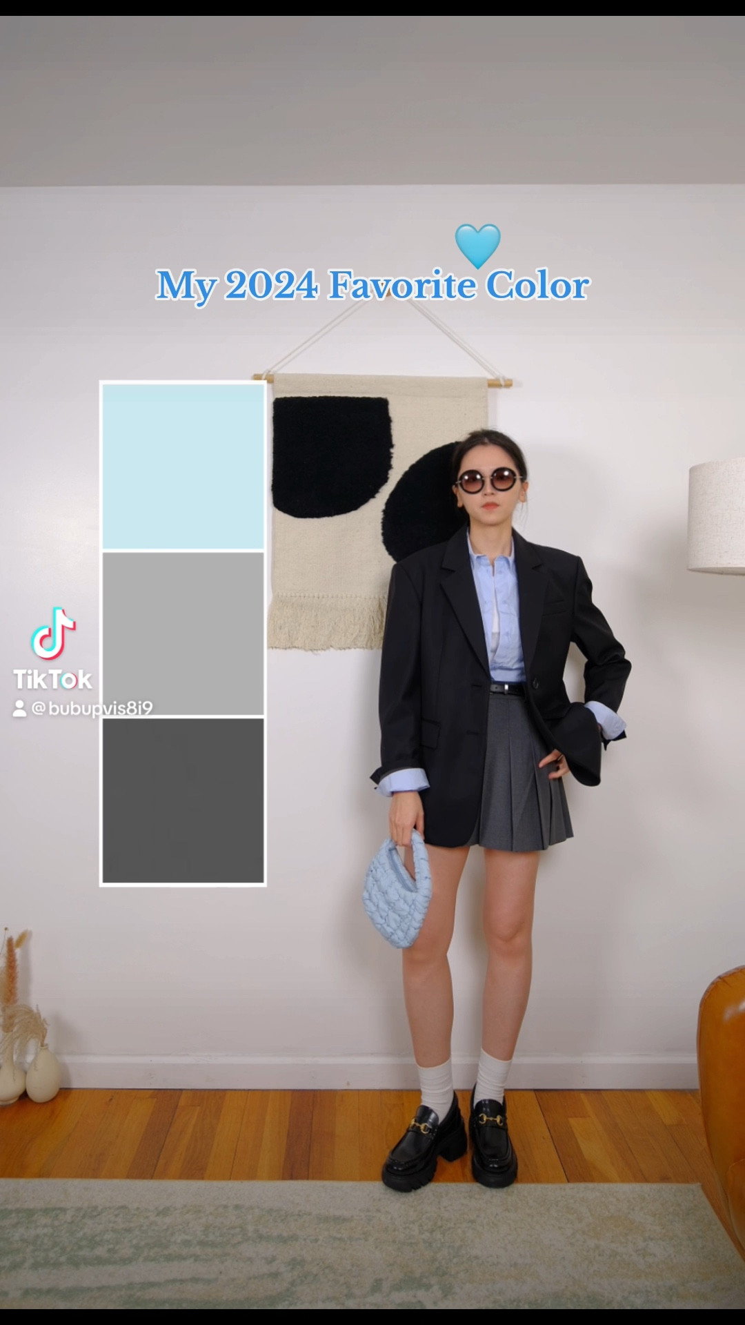 🌸Spring color is here!! What color goes well with blue? 
1)grey 
2)green 
3)brown 
4)black 
5)white

#LTKSpringSale #LTKSeasonal #LTKVideo